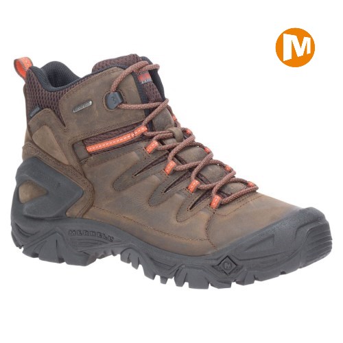 Botas Merrell Strongbound Peak Mid Waterproof Hombre MX.T.KHV